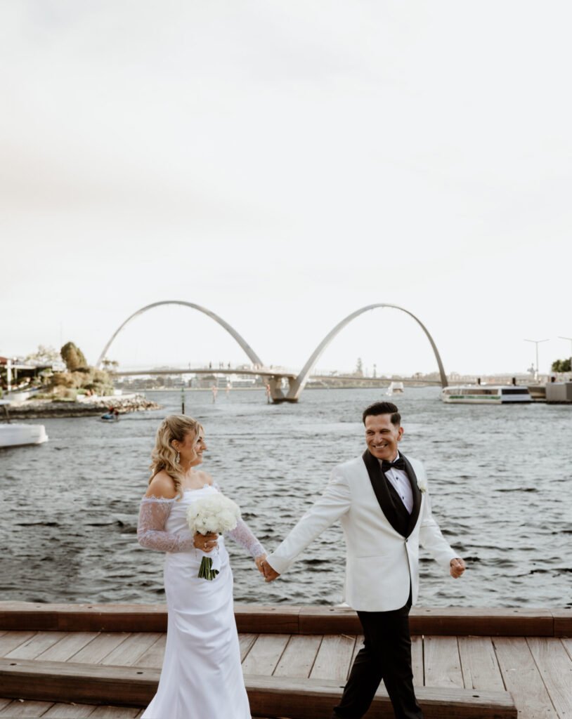 Elizabeth Quay Wedding Photographer