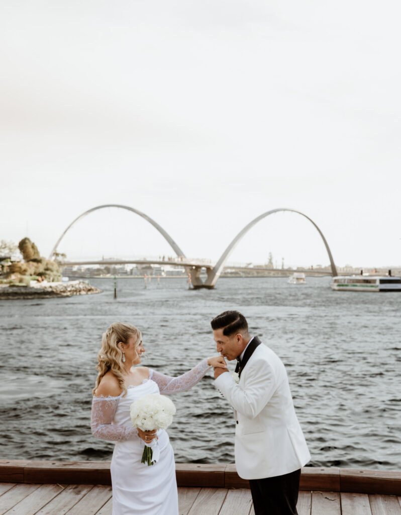 Elizabeth Quay Wedding Photographer