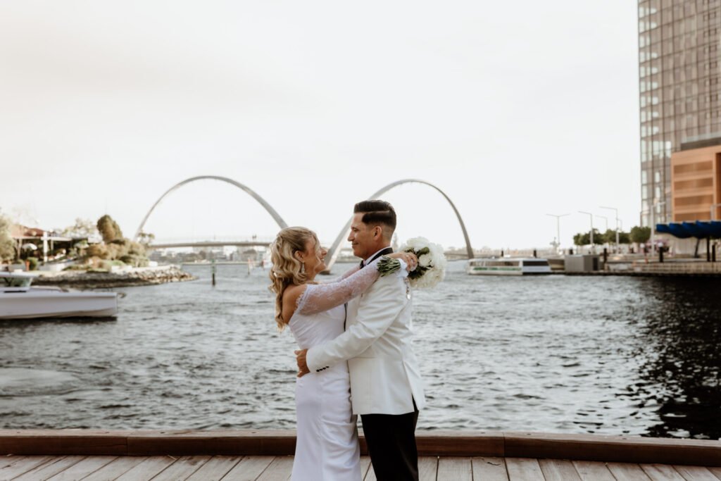 Elizabeth Quay Wedding Photographer