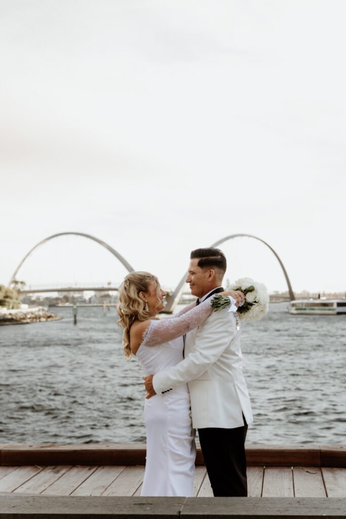 Elizabeth Quay Wedding Photographer