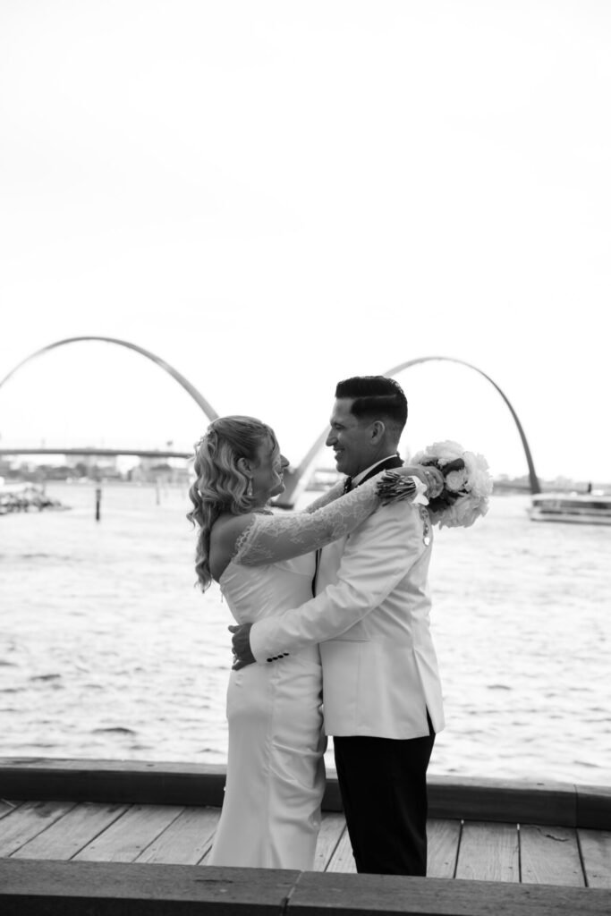 Elizabeth Quay Wedding Photographer