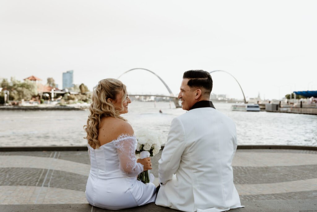 Elizabeth Quay Wedding Photographer