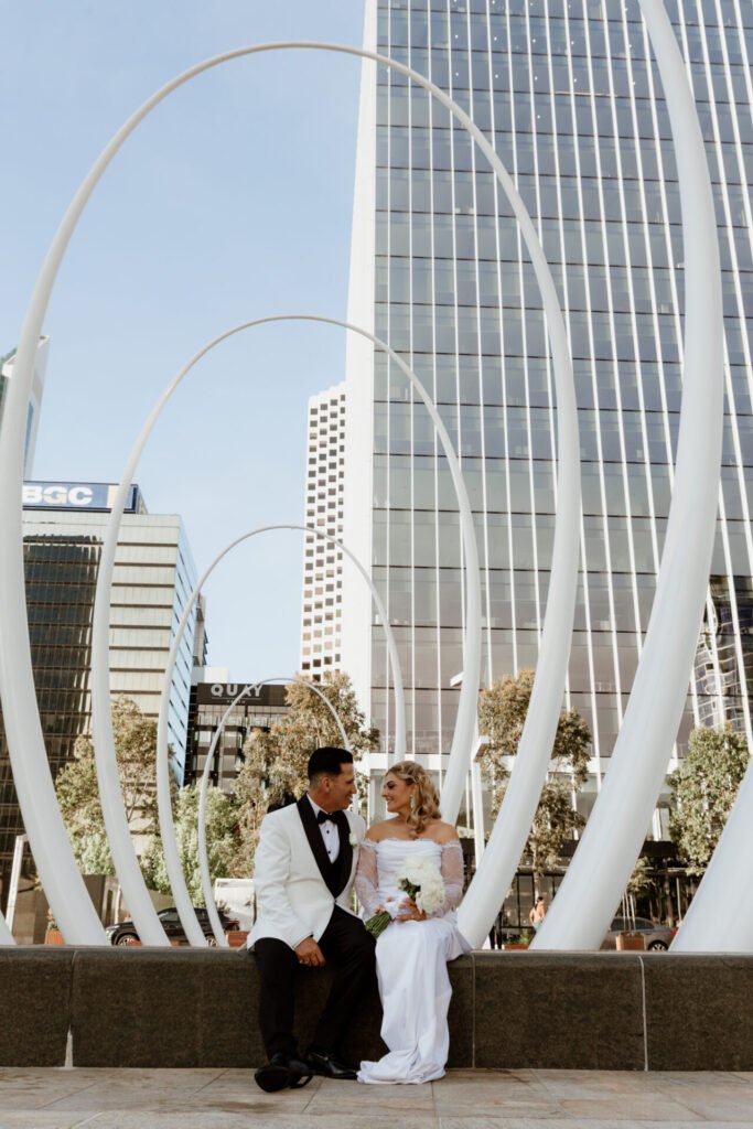 Elizabeth Quay Wedding Photographer